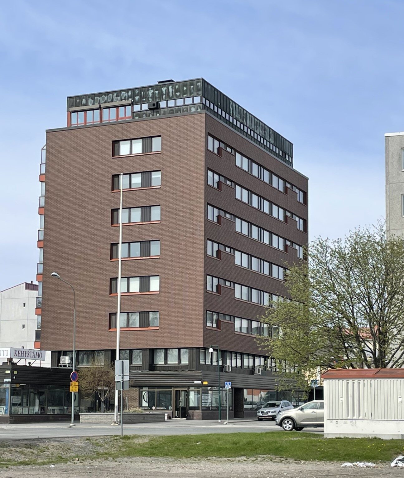 Rajatornin huoneistot ulkoa